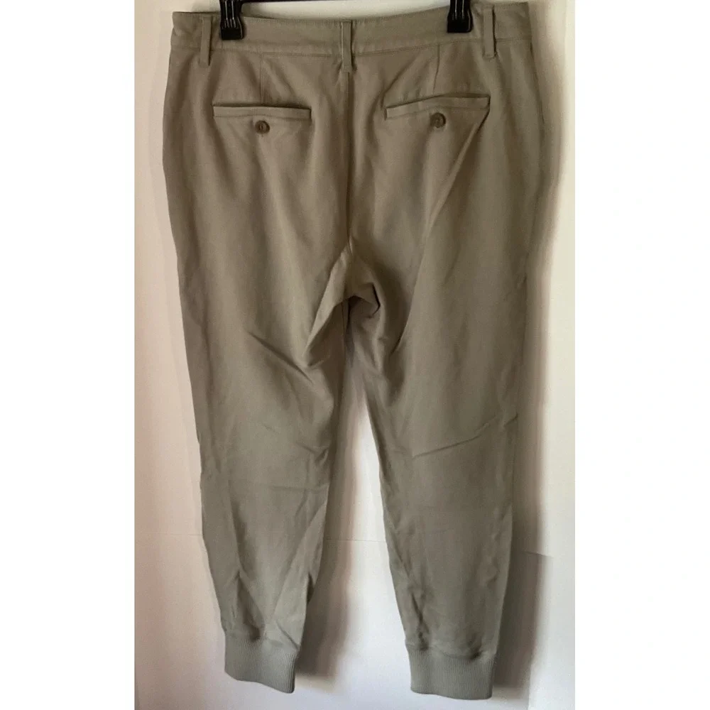 PAIGE Mens Elmwood Shark Fin Grey Stretch Knit Jogger Pants Size 33 - Picture 8 of 11